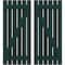 Ekena Millwork Americraft 6-Board (2 Batten) Wood Spaced Board-n-Batten Shutters w/ Z-Bar, ARW102SB623X77FGH, PR ARW102SB623X77FGH - alternate 1
